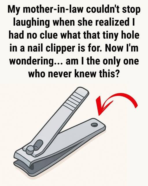 What the Small Round Hole on Nail Clippers Is Designed For