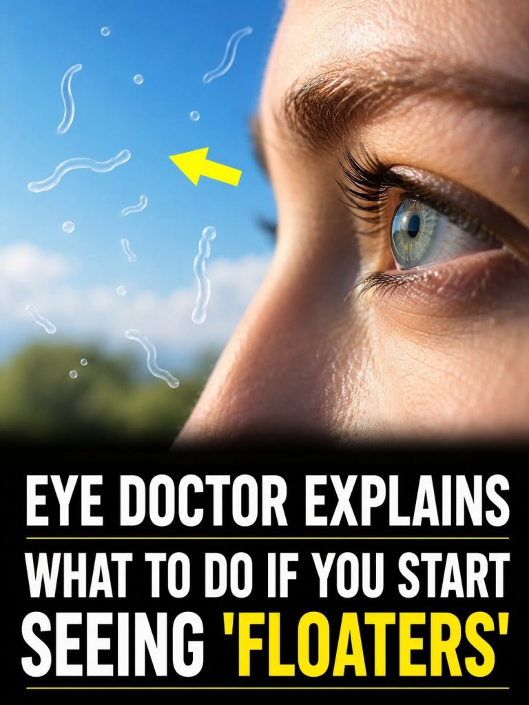 Eye floaters: what they are and what to do if you notice them, according to an eye doctor