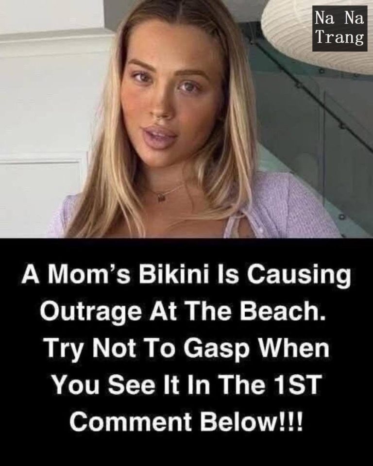 A MOM’S BIKINI IS CAUSING…