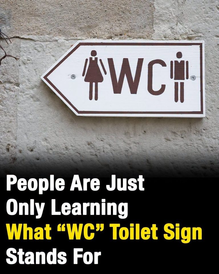 Meaning behind the ‘WC’ sign outside bathrooms
