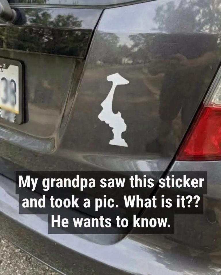 Why Some Drivers Put an Upside-Down Sticker on Their Cars