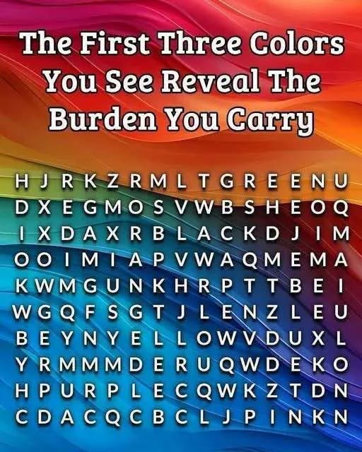 The First Three Colors You Notice Reveal How You Intimidate Others!