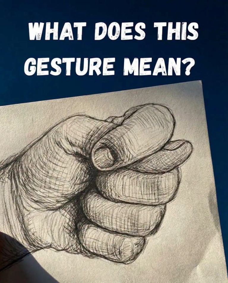 What This Everyday Hand Gesture Really Mean